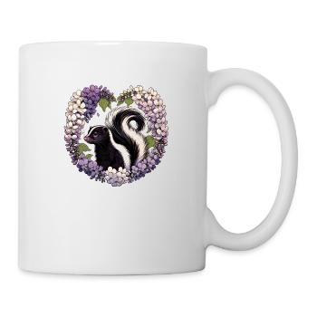 Spring Skunk Lilacs - Mug - white - Right