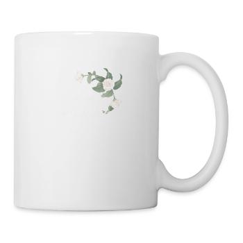The White Floral Bride - Bride Gift Idea - Mug - white - Right