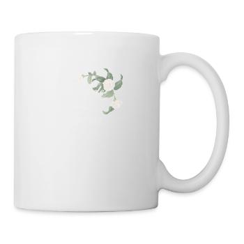 Team de La mariée floral blanche-idée cadeau Evjf - Mug blanc - blanc - Droite