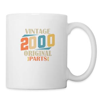 Mois 2000. Cadeau d'anniversaire 2000. 24 ans Birt - Mug blanc - blanc - Droite
