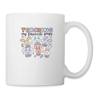 Teaching My Favorite Peeps - Mug - white - Right