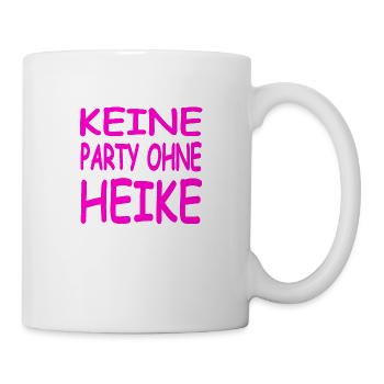 Party - Tasse - Weiß - Rechts