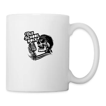 Rock à l’ancienne - Mug blanc - blanc - Droite