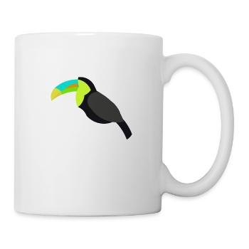 Toucan - Mug blanc - blanc - Droite