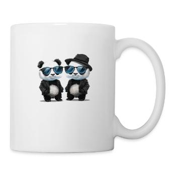 Pandas - Tasse - Weiß - Rechts