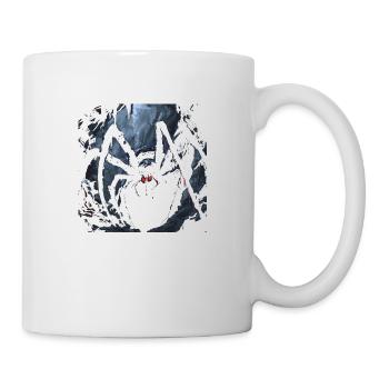 Die Spinnenkönigin - Tasse - Weiß - Rechts