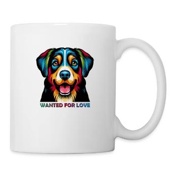 Recherché par l’amour - Pop Art - Mug blanc - blanc - Droite