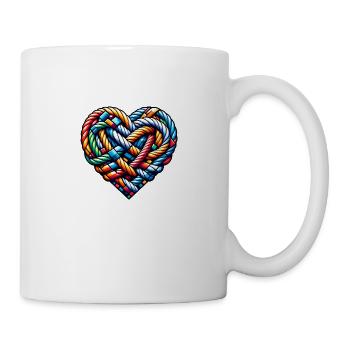 Liebesknoten - Love Knot - Tasse - Weiß - Rechts