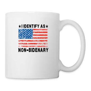 I Identify As Non-Bidenary - 2024 - Mug - white - Right