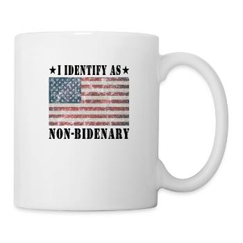 I Identify As Non-Bidenary - 2024 - Mug - white - Right