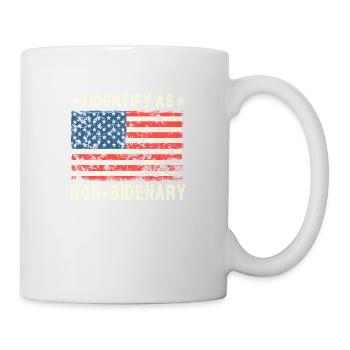 I Identify As Non-Bidenary - 2024 - Mug - white - Right