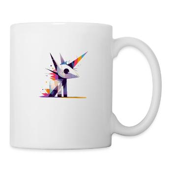 licorne mignone - Mug blanc - blanc - Droite