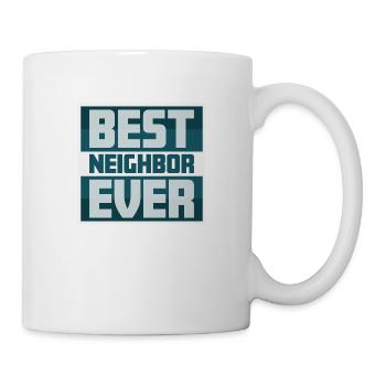 Bester Nachbar aller Zeiten Liebste Tolle Art der Welt - Tasse - Weiß - Rechts