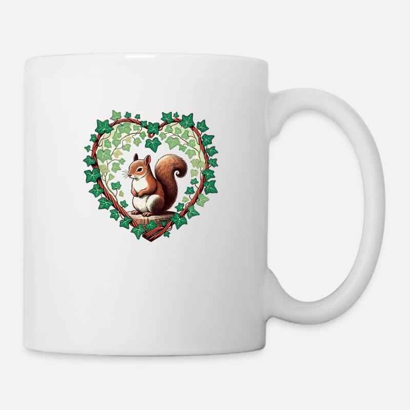 Écureuil - Mug blanc - blanc