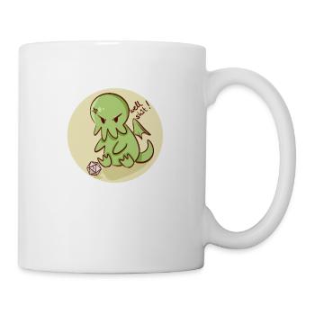 D20 cthulhu - Tasse - Weiß - Rechts