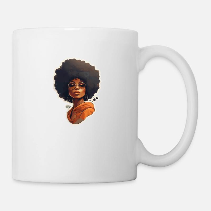 Africain - Mug blanc - blanc
