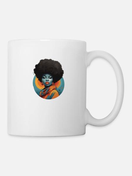 Afrikanerin - Tasse - Weiß
