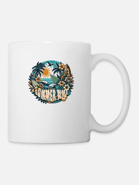 Summer Time - Mug - white