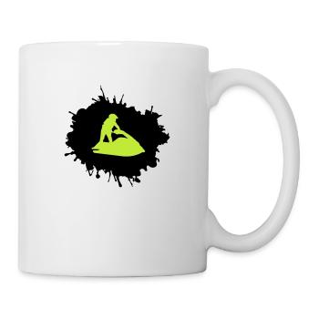 Jet Ski Blobs - Mug blanc - blanc - Droite