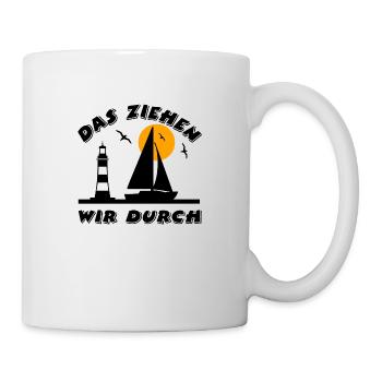 Voile - Mug blanc - blanc - Droite
