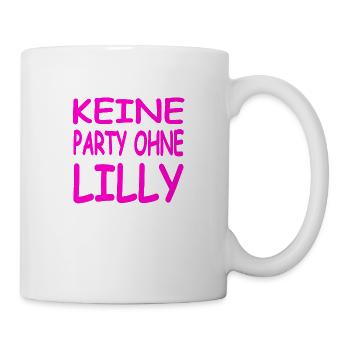Party - Tasse - Weiß - Rechts