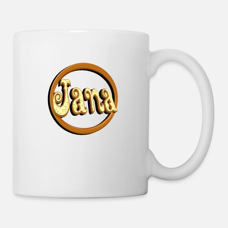 jana2 - Tasse - Weiß