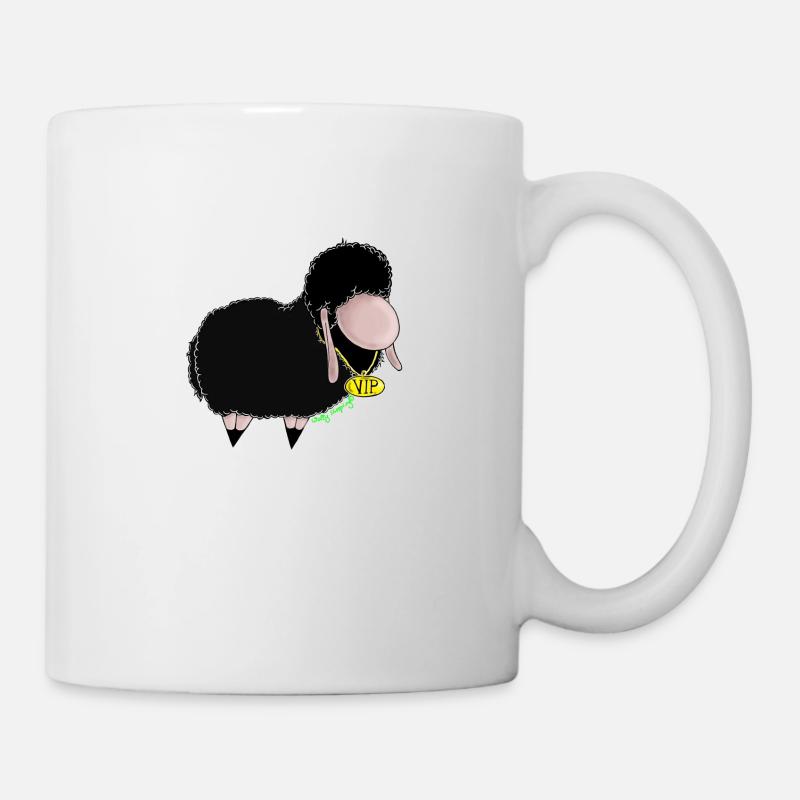 Black Sheep VIP-Schaf Wolly Sheepling Gaming - Tasse - Weiß