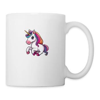 Süßes Einhorn - Tasse - Weiß - Rechts