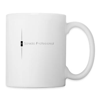 Fader noir au son professionnel - Mug blanc - blanc - Droite
