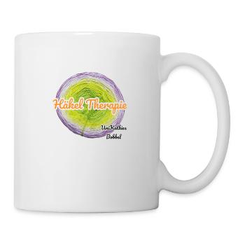 Häkel Therapie - Tasse - Weiß - Rechts