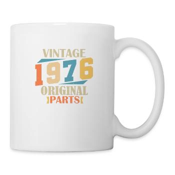 Mois 1976. Cadeau d'anniversaire 1976. 48 ans Birt - Mug blanc - blanc - Droite