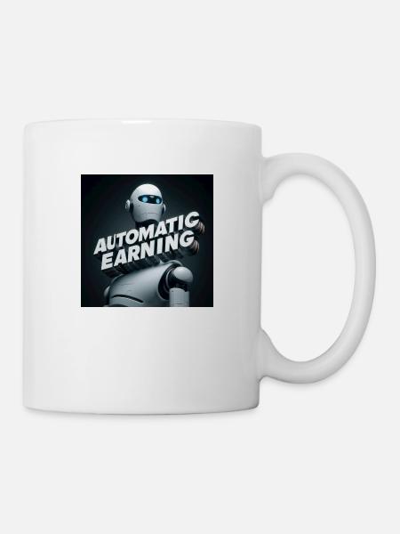 Automaattinen Tienaaminen - Automatic Earning - Mug - white