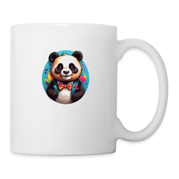 Panda - Tasse - Weiß - Rechts