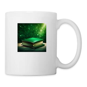 Luminated Emerald Book - Mug - white - Right