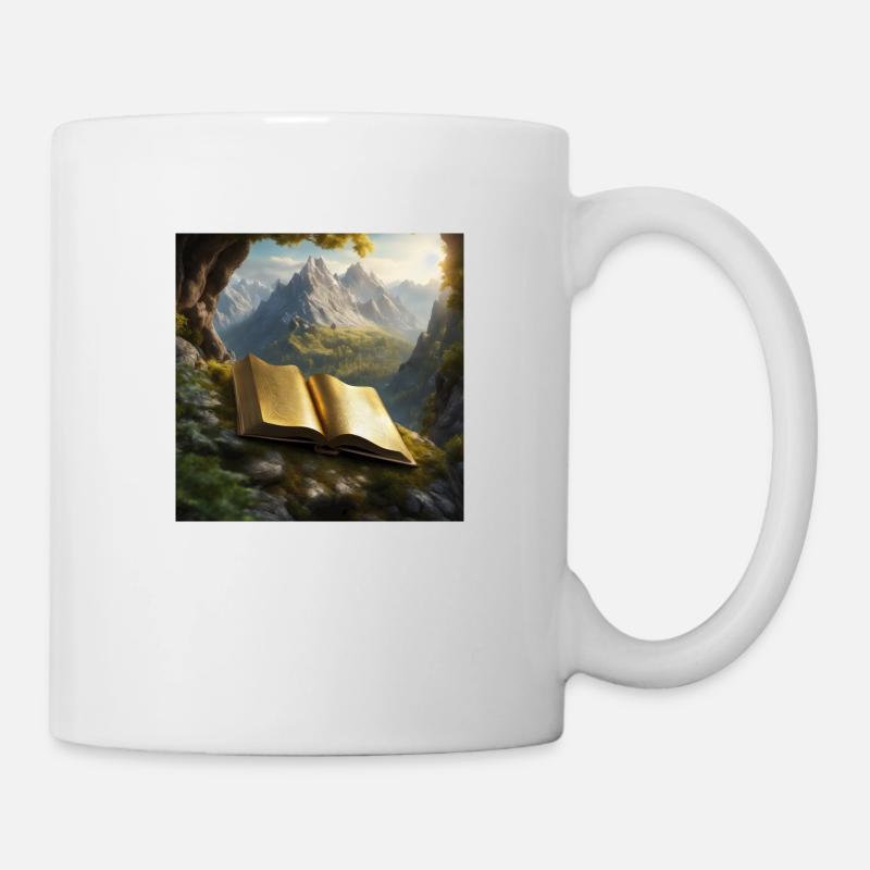 Book Nature: Where Reading and Outdoors Collide - Mug - white