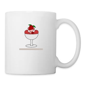 Coupes de fruits - Mug blanc - blanc - Droite