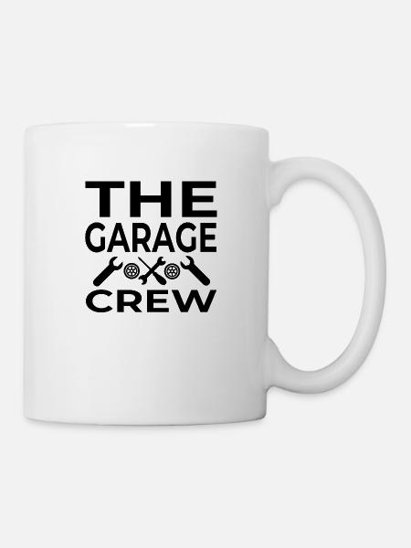 Garage - Tasse - Weiß