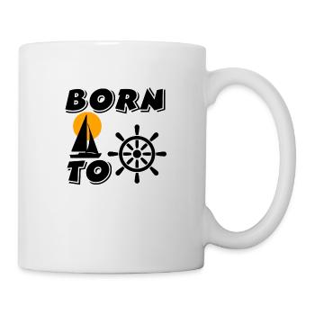 Voile - Mug blanc - blanc - Droite
