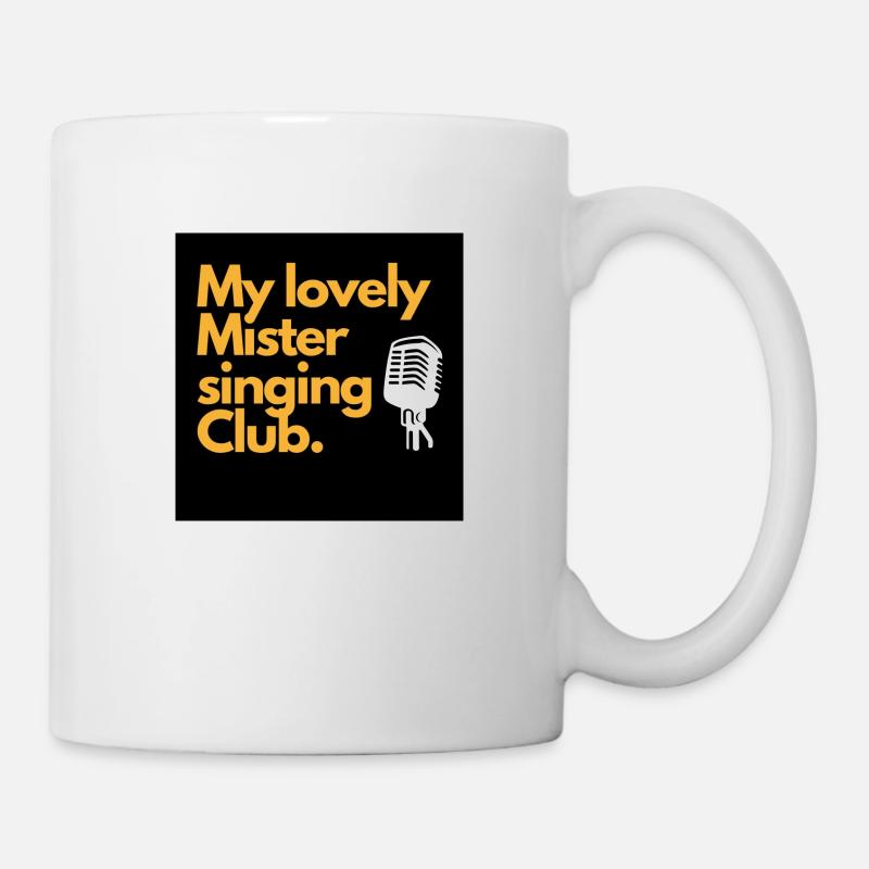 Singing Club - Tasse - Weiß