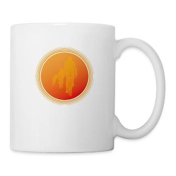Cycling Sunburst Logo - Mug - white - Right