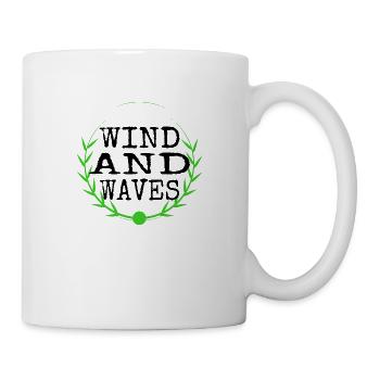 Humour Sports nautiques poussés par le vent - Mug blanc - blanc - Droite