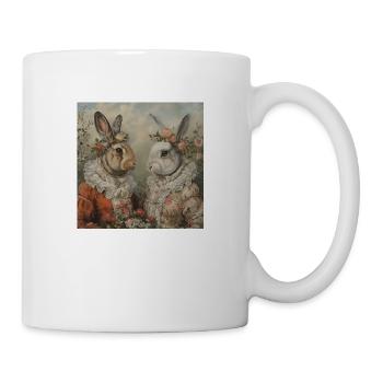 Lapin de Pâques - Mug blanc - blanc - Droite