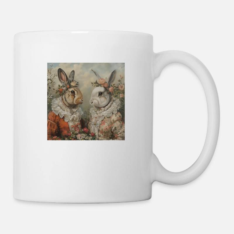 Lapin de Pâques - Mug blanc - blanc