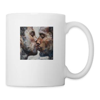 Kuss - Tasse - Weiß - Rechts