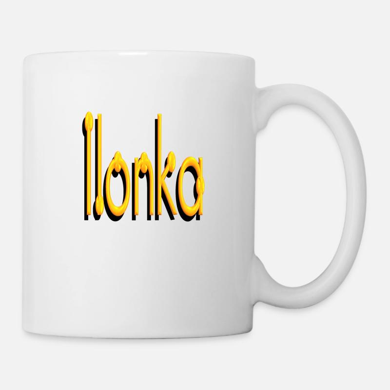 Ilonka2 - Tasse - Weiß