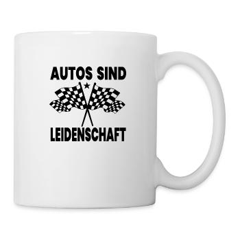 Auto - Tasse - Weiß - Rechts