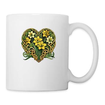 Spring Daffodils - Mug - white - Right