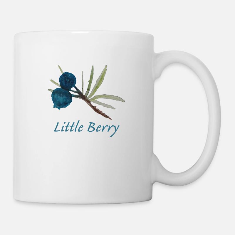 Blueberry Vine - Mug - white