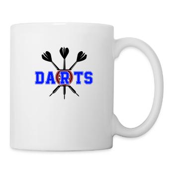 darts - Tasse - Weiß - Rechts