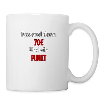 Meme That's 70€ and one point - ApriNoeScor - Mug - white - Right